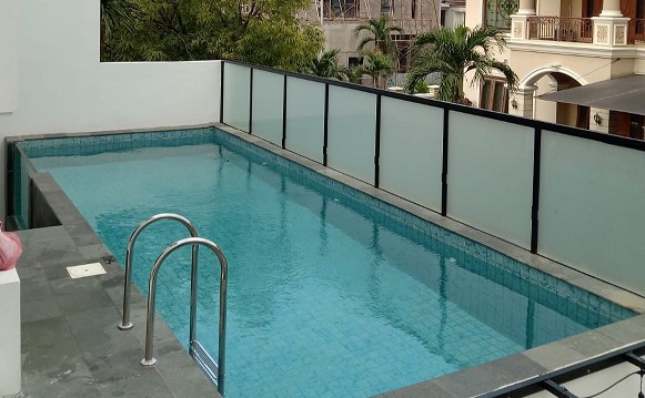 pembuatan kolam rooftop di perumahan jakarta