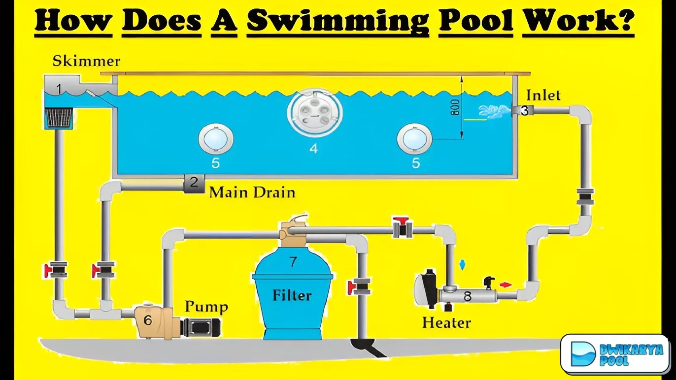 Instalasi Pipa Kolam Renang Lengkap Gambar dan Prosedurnya - Utama