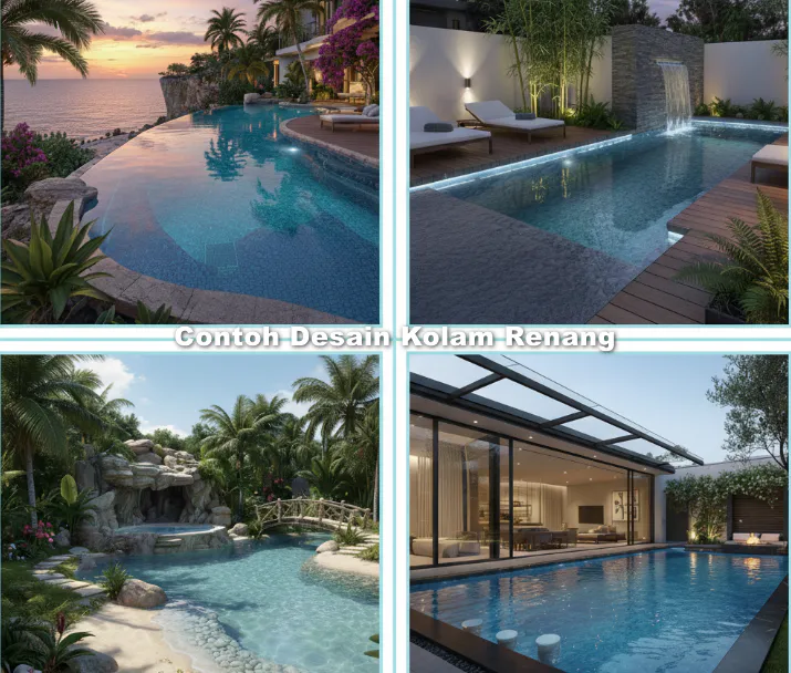 jasa desain kolam renang murah