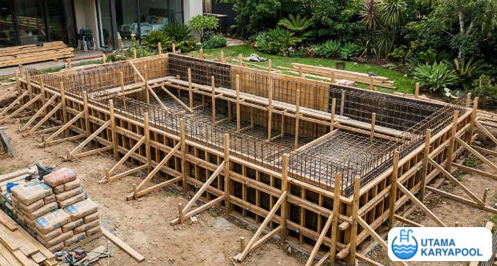 Bekisting Kolam Renang